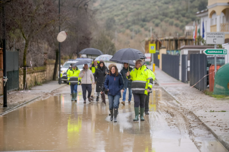 Imagen de la visita a Benalua de las Villas (GPMEDIA)