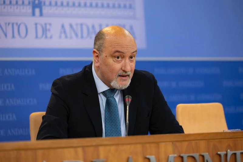 El parlamentario andaluz y presidente del comité ejecutivo provincial de Vox Granada, Ricardo López Olea (VOX)