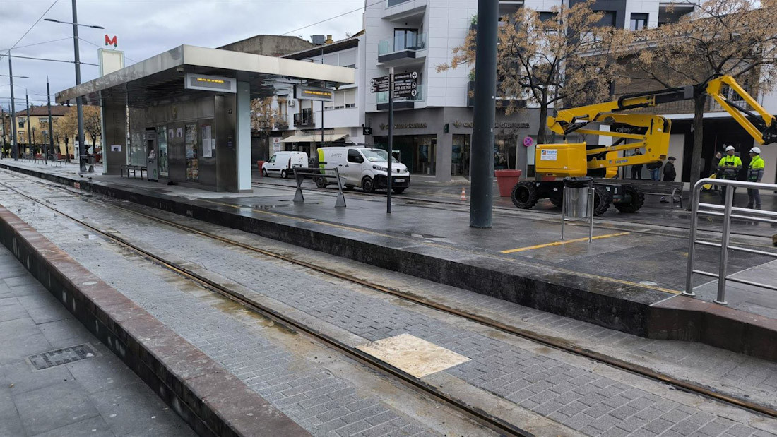 Metro de Granada, en una imagen reciente (JUNTA DE ANDALUCÍA)