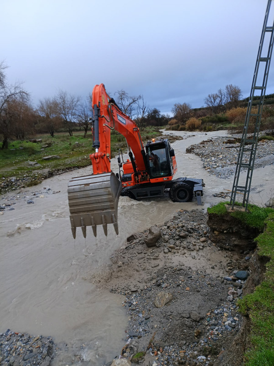 Efectos del temporal en Gójar (AYTO. GÓJAR)