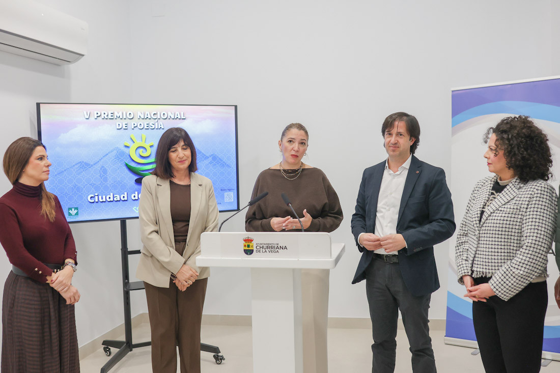 Presentación del premio de poesía de Churriana de la Vega (GPMEDIA)