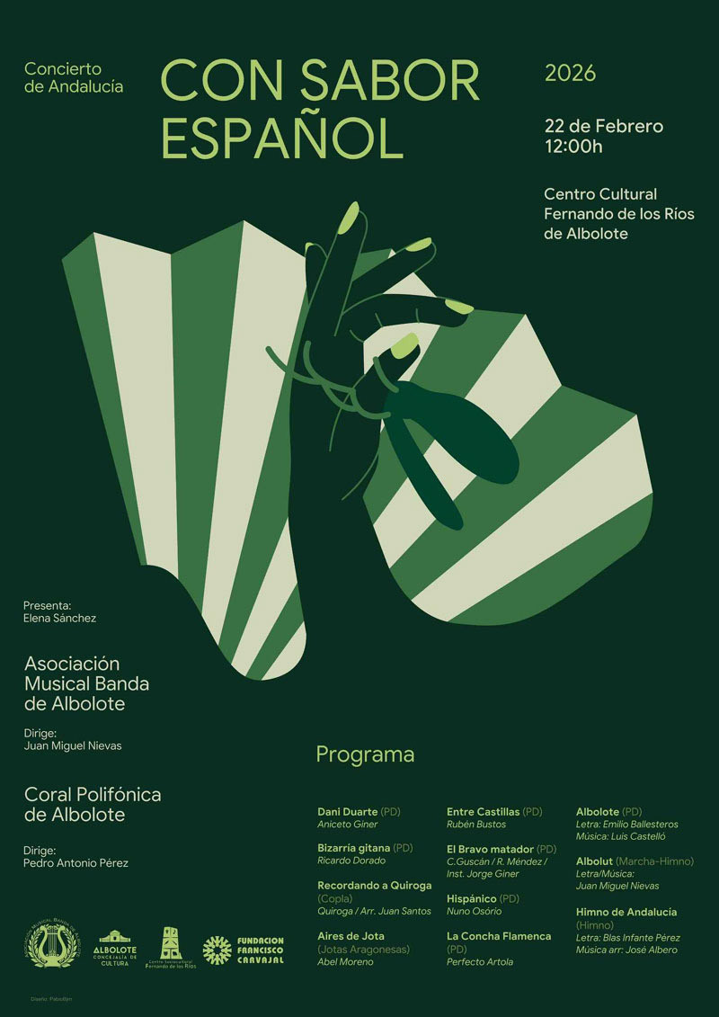 Cartel del concierto