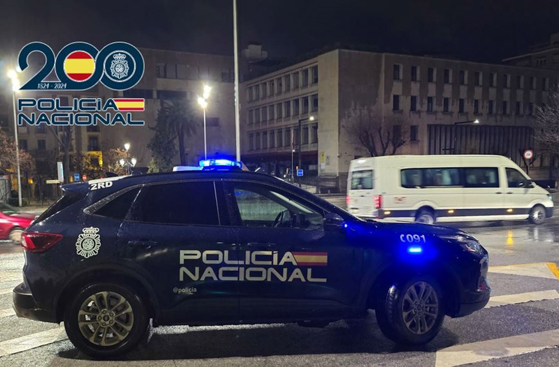 Vehículo de la Policía Nacional