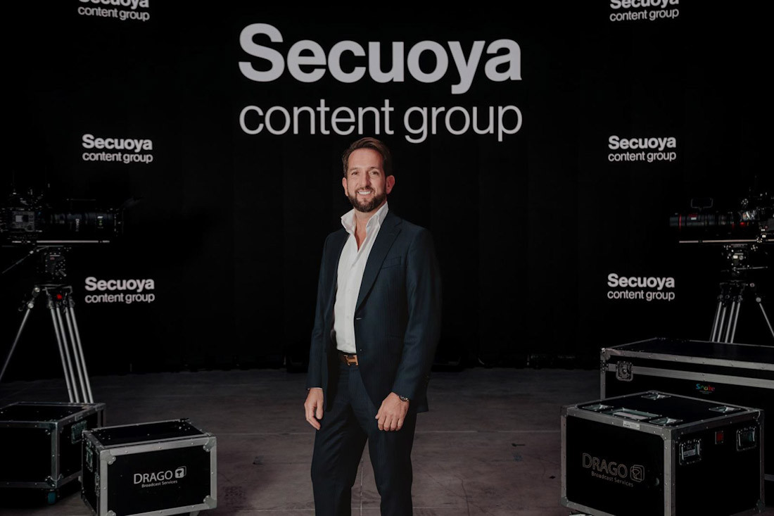 Raúl Berdonés, fundador y presidente ejecutivo de Secuoya Content Group. (PALOMA ALBERCA)