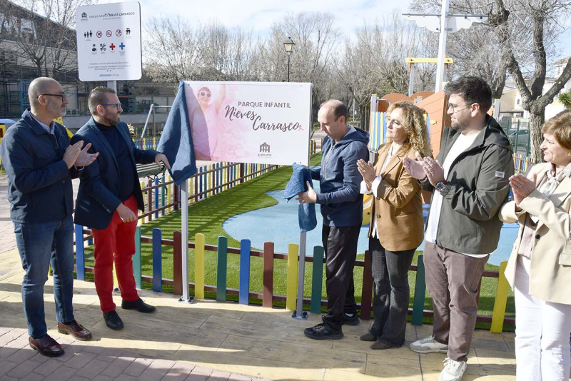 Inauguración del Parque Nieves Carrasco (ALBOLOTE INFORMACIÓN)