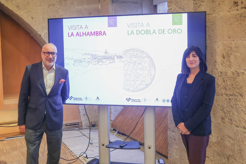 Presentación de las visitas a la Alhambra y a la Dobla de Oro (GPMEDIA)