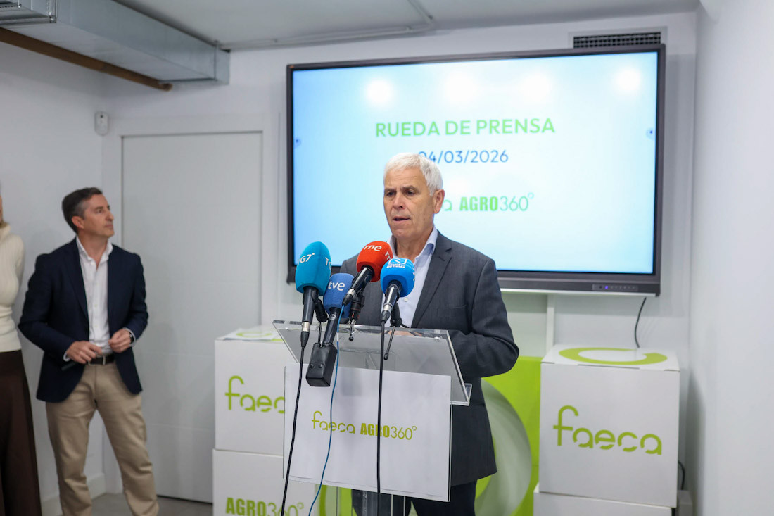 El presidente de Faeca-Cooperatuvas Agroalimentarias, Fulgencio Torres (GPMEDIA)