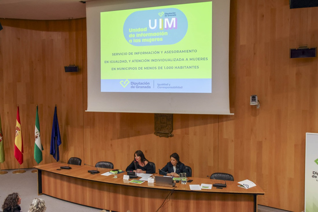 Presentación de la nueva unidad de información a las mujeres (GPMEDIA)