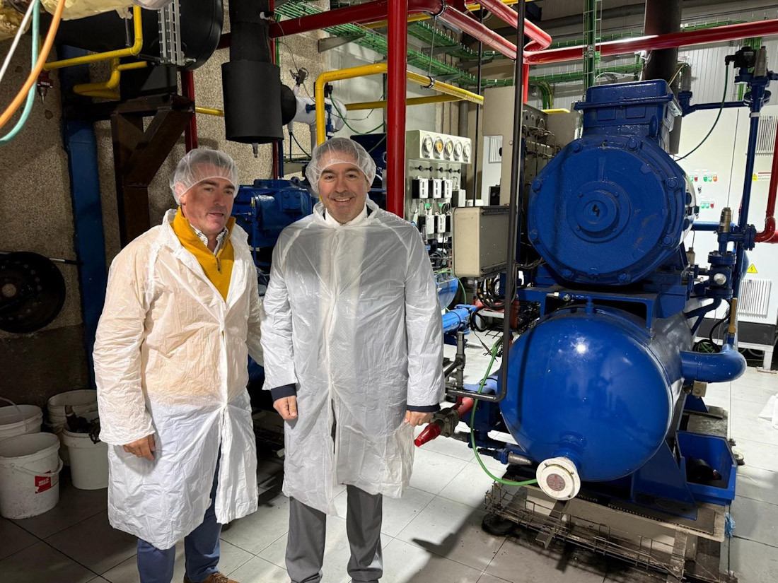 Visita de la Junta a las instalaciones de Penalva Alimentación en el área metropolitana de Granada (JUNTA)