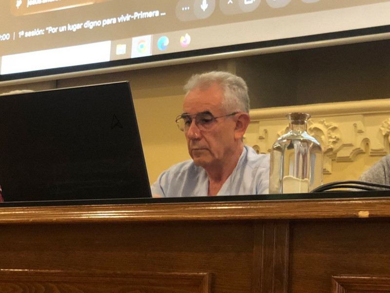 El portavoz de Podemos en Granada, Salvador Soler (PODEMOS)