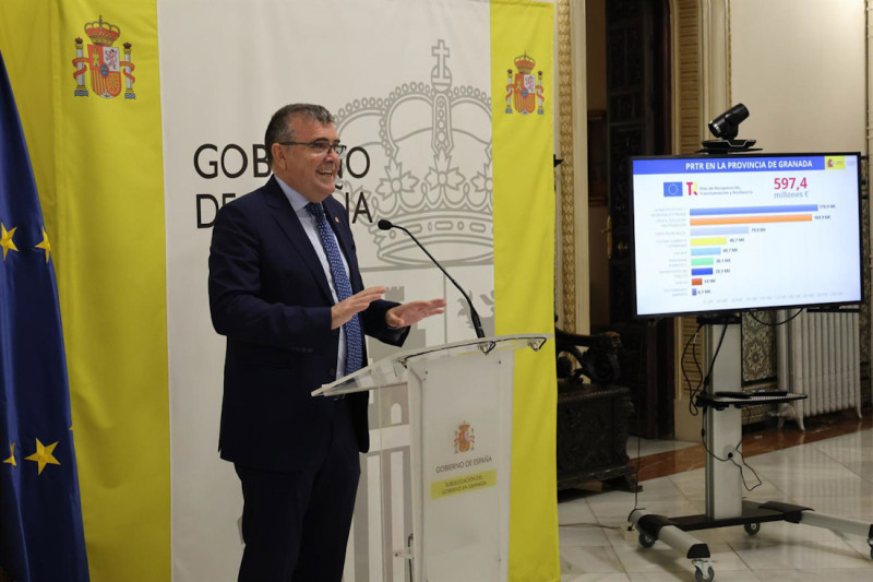 El subdelegado del Gobierno en Granada, José Antonio Montilla
El subdelegado del Gobierno en Granada, José Antonio Montilla