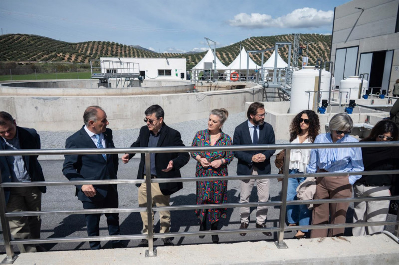 Inauguración de la nueva Estación Depuradora de Aguas Residuales (EDAR) de Deifontes (JUNTA DE ANDALUCÍA)