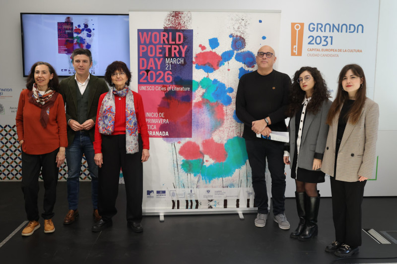 Presentación de las actividades por el Día de la Poesía (GPMEDIA)