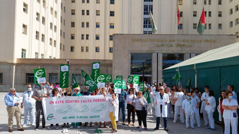 Concentración sanitaria de CSIF. Archivo (CSIF-A)