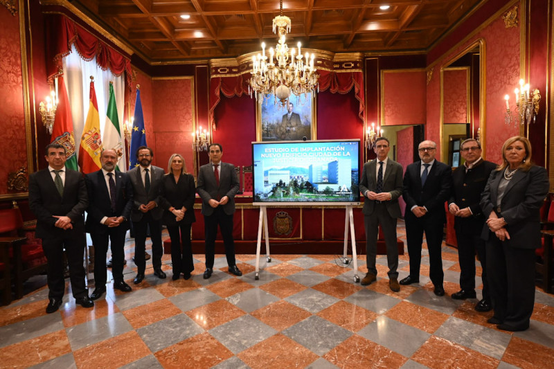 Presentación del edificio de la Ciudad De la Justicia (JUNTA) Presentación del edificio de la Ciudad De la Justicia (JUNTA)