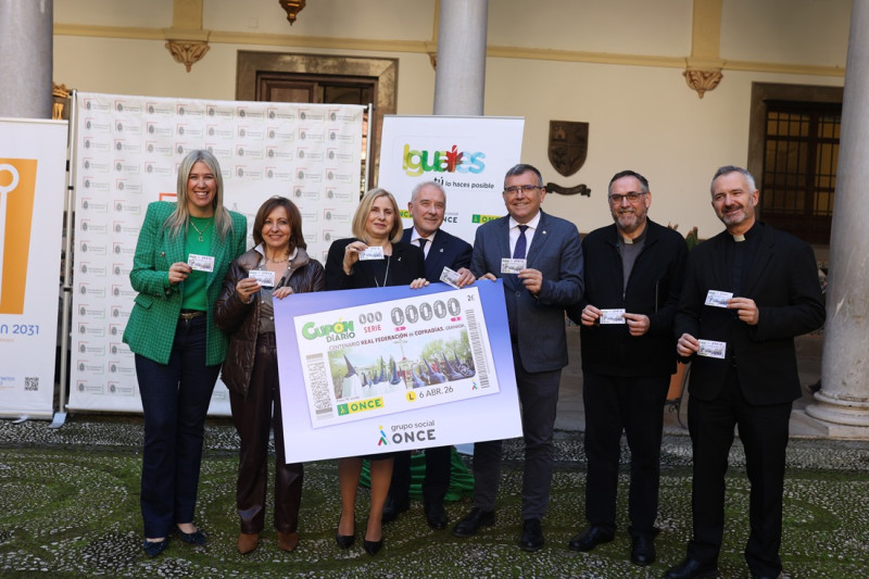 Presentación del cupón de la ONCE (GPMEDIA)
Presentación del cupón de la ONCE (GPMEDIA)