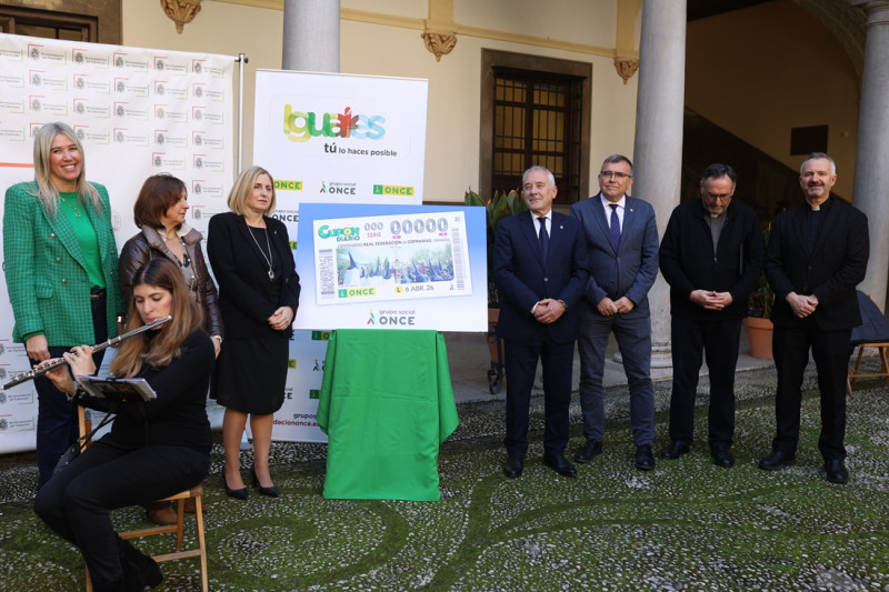 Presentación del cupón de la ONCE (GPMEDIA)
