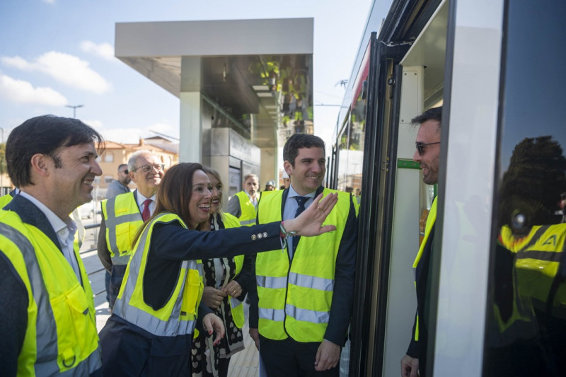 Visita a las obras de prolongación del Metro (GPMEDIA)