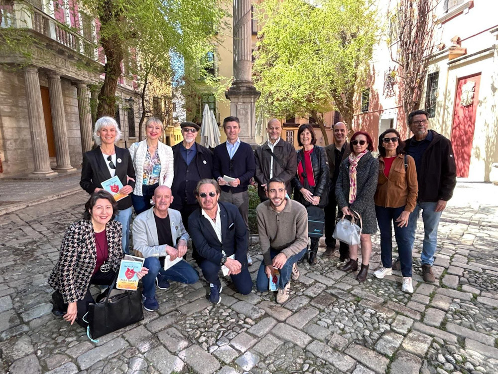Imagen del acto celebrado con motivo del Día Mundial del Teatro (AYUNTAMIENTO DE GRANADA)