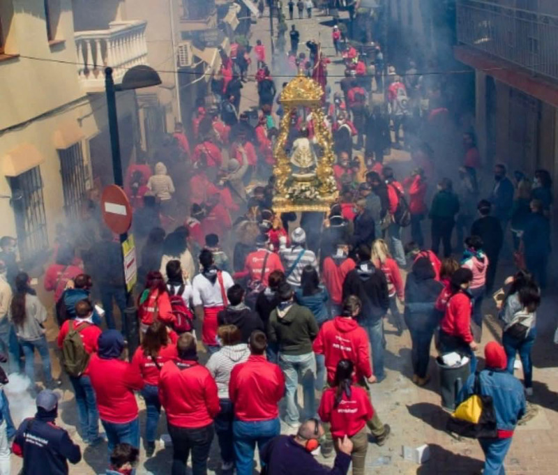 Procesión de los petardos de Cúllar Vega (AYTO. CÚLLAR VEGA)