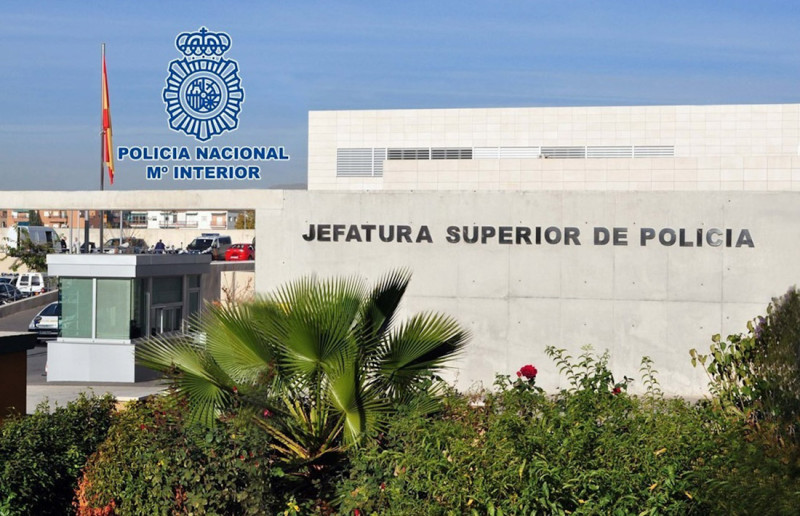 Jefatura Superior de Policía, en Granada. Archivo (POLICÍA NACIONAL/ARCHIVO) Jefatura Superior de Policía, en Granada. Archivo (POLICÍA NACIONAL/ARCHIVO)