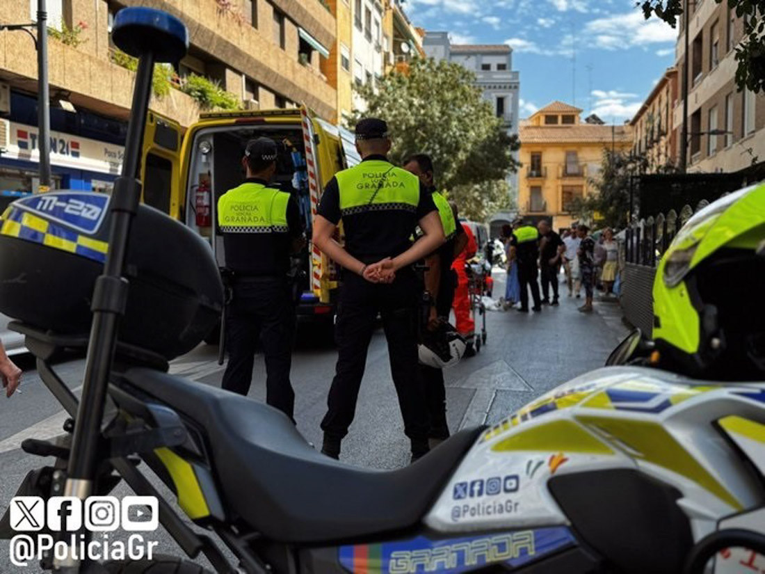 Imagen de agentes de la Policía Local de Granada (POLICÍA LOCAL DE GRANADA)