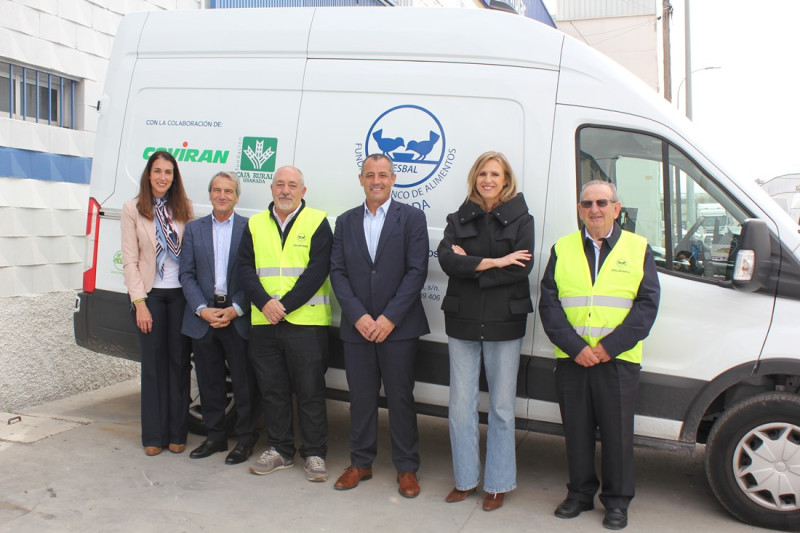 Presentación de la nueva furgoneta (CAJA RURAL)