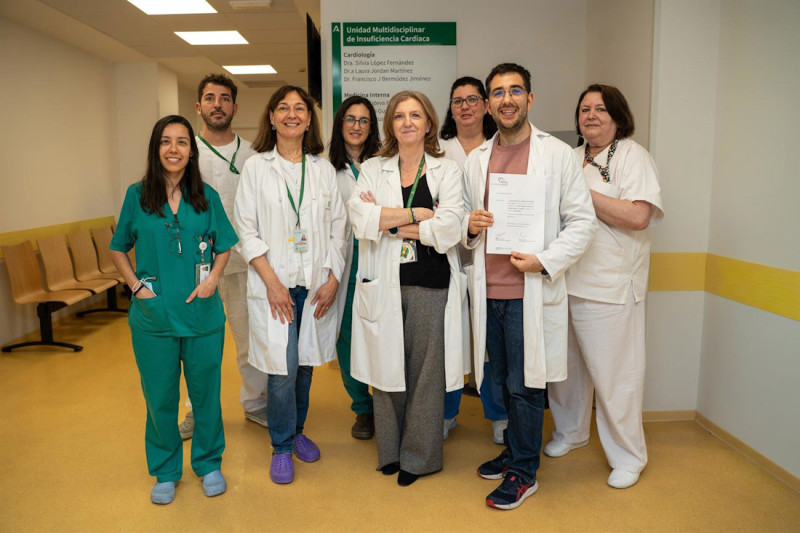 La Unidad Cardiorrenal del Hospital Virgen de las Nieves de Granada se basa en un modelo organizativo multidisciplinar que integra a profesionales de Cardiología, Nefrología y Enfermería especializada (JUNTA)