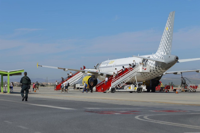 Aeropuerto Federico García Lorca. Archivo (ÁLEX CÁMARA / EUROPA PRESS)