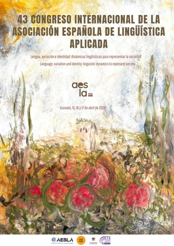 Cartel del 43 Congreso Internacional de la Asociación Española de Lingüística Aplicada (UGR) Cartel del 43 Congreso Internacional de la Asociación Española de Lingüística Aplicada (UGR)