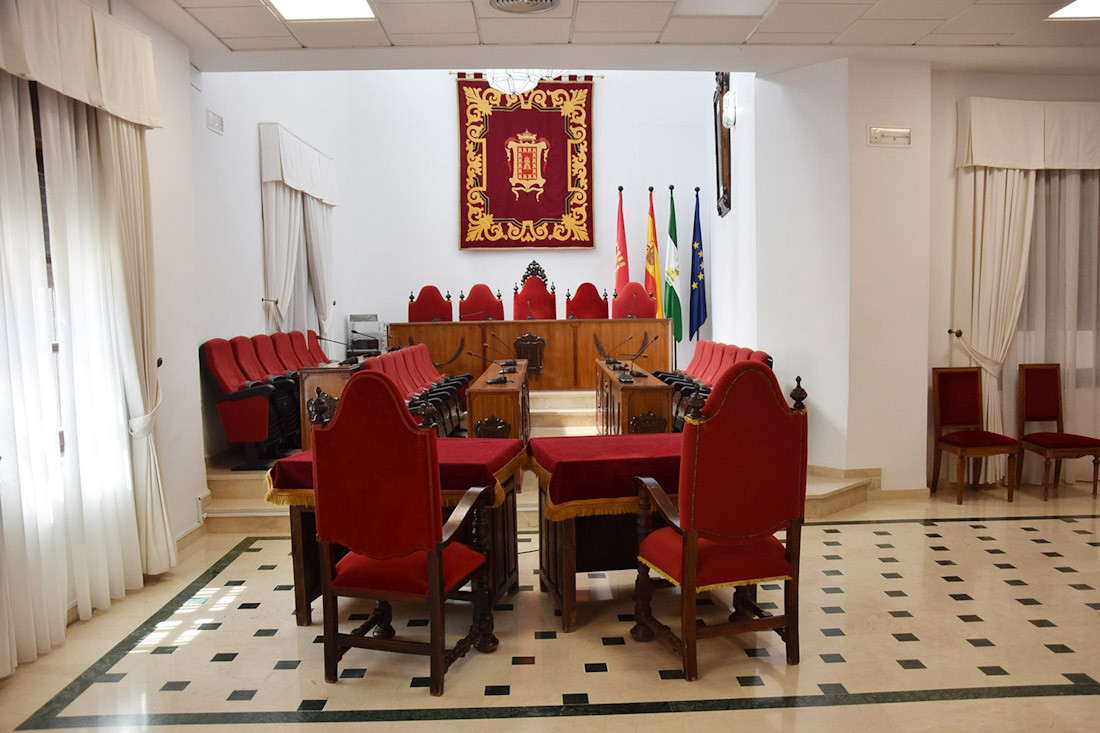 Salón de plenos del Ayuntamiento de Baza (AYUNTAMIENTO DE BAZA)