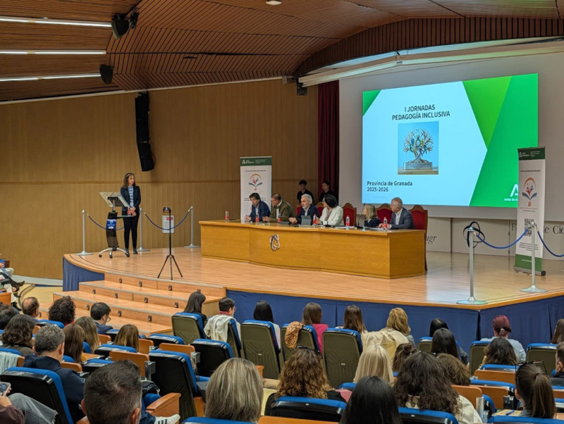 Más de 450 profesionales participan en Granada en las I Jornadas de Pedagogía Inclusiva organizadas por la Junta (JUNTA) Más de 450 profesionales participan en Granada en las I Jornadas de Pedagogía Inclusiva organizadas por la Junta (JUNTA)