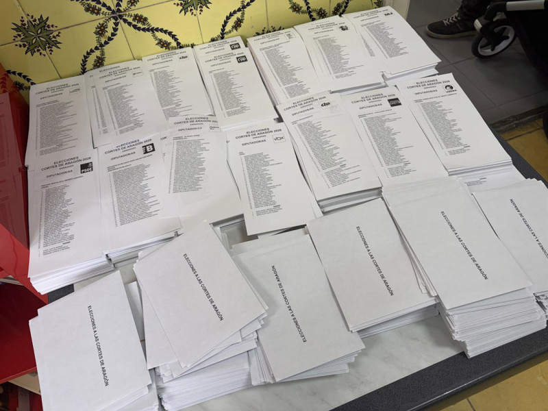 Papeletas electorales. Archivo (EUROPA PRESS) Papeletas electorales. Archivo (EUROPA PRESS)