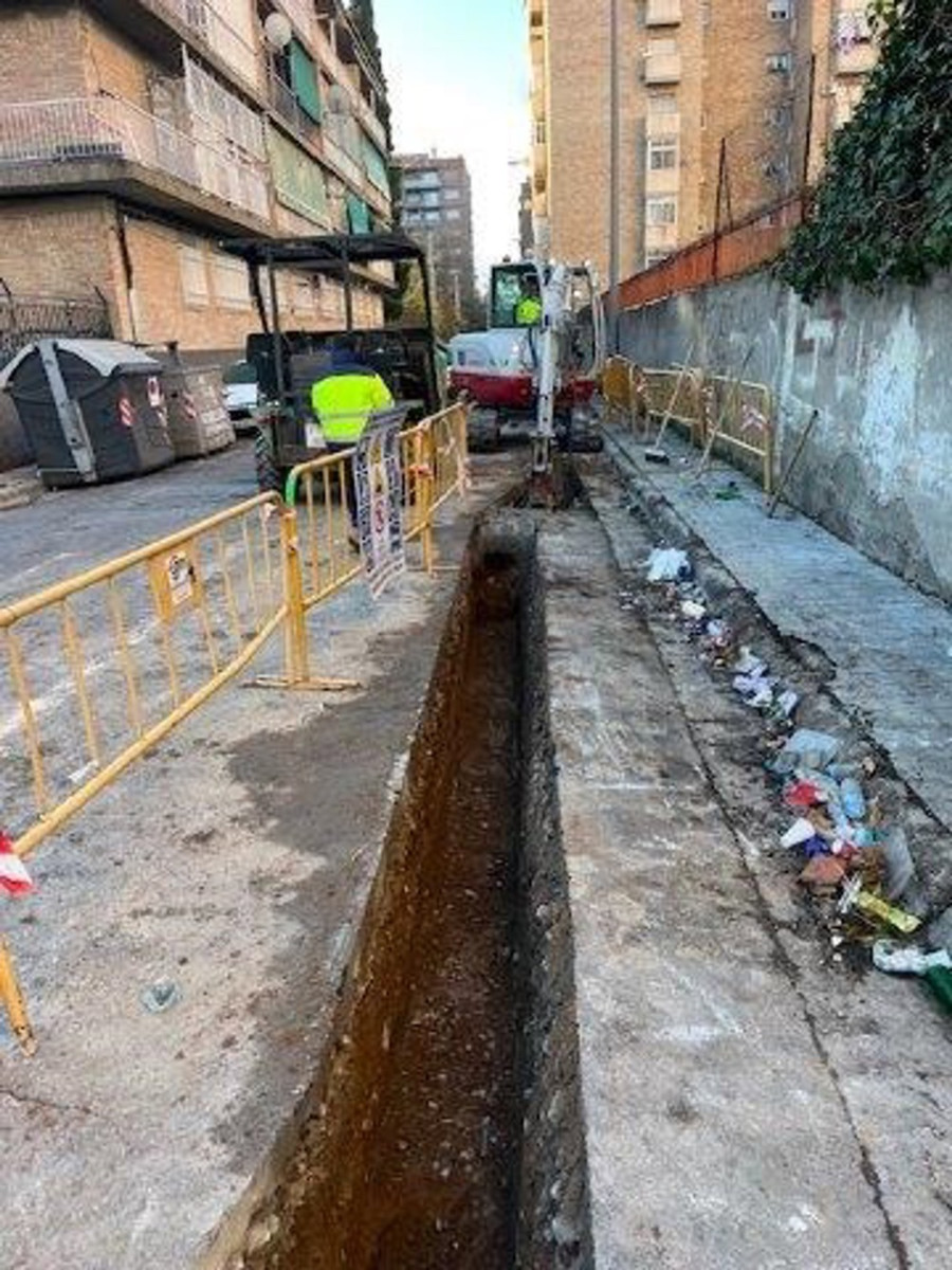 Obras de Endesa en la zona Norte de Granada (ENDESA)