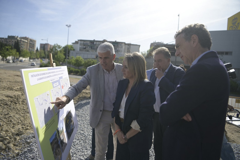 Visita a las obras de la nueva estación de bombeo (GPMEDIA)