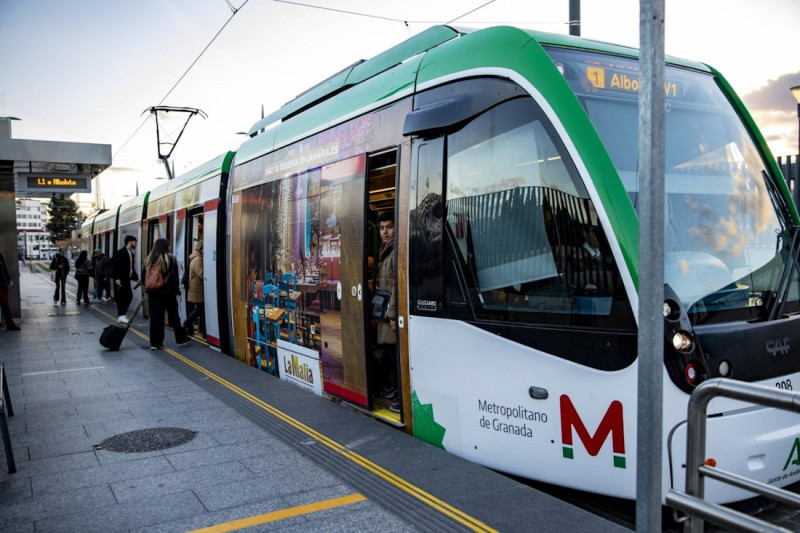 Metro de Granada. Archivo (JUNTA DE ANDALUCÍA)