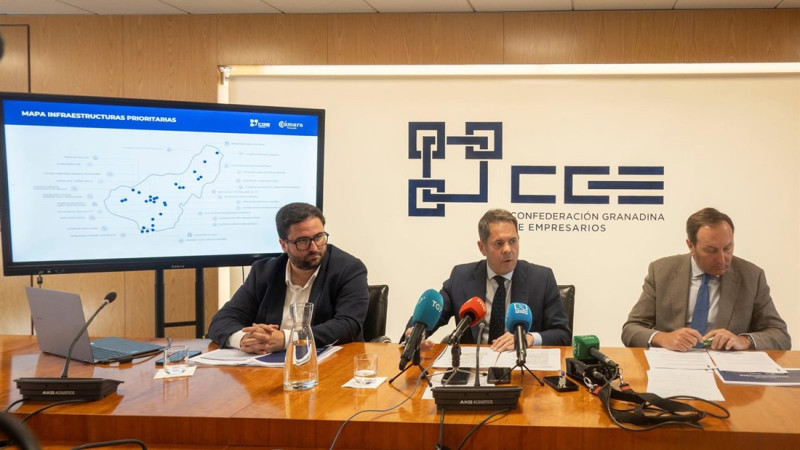 CGE y Cámara Granada han hecho público su Informe de Infraestructuras 2026, en el que incluyen una treintena de proyectos que consideran prioritarios CGE y Cámara Granada han hecho público su Informe de Infraestructuras 2026, en el que incluyen una treintena de proyectos que consideran prioritarios