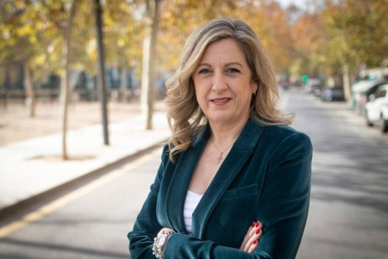 La cabeza de lista de Vox por Granada, Beatriz Sánchez Agustino (VOX)