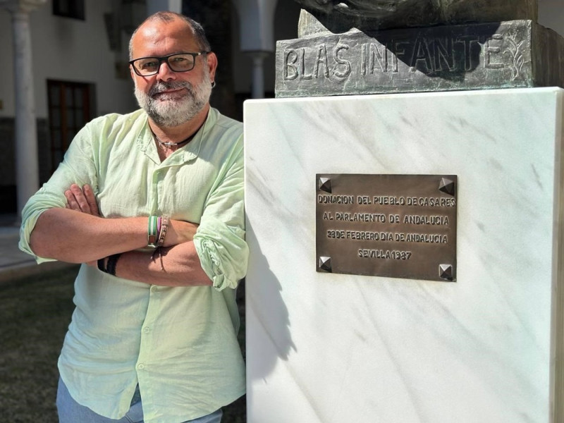 El candidato de Por Andalucía por la provincia de Granada, Rafael Sánchez Rufo (IU)