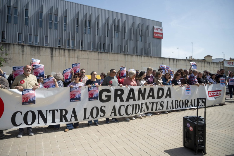 Concentración contra la siniestralidad laboral (GPMEDIA)
Concentración contra la siniestralidad laboral (GPMEDIA)
