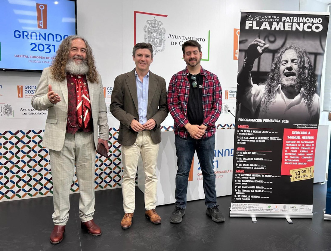 Granada vuelve a situar al flamenco en el lugar que merece dentro de su identidad cultural con una nueva edición del ciclo 'Patrimonio Flamenco' que afronta su segunda mitad de propuestas del género (AYUNTAMIENTO DE GRANADA)