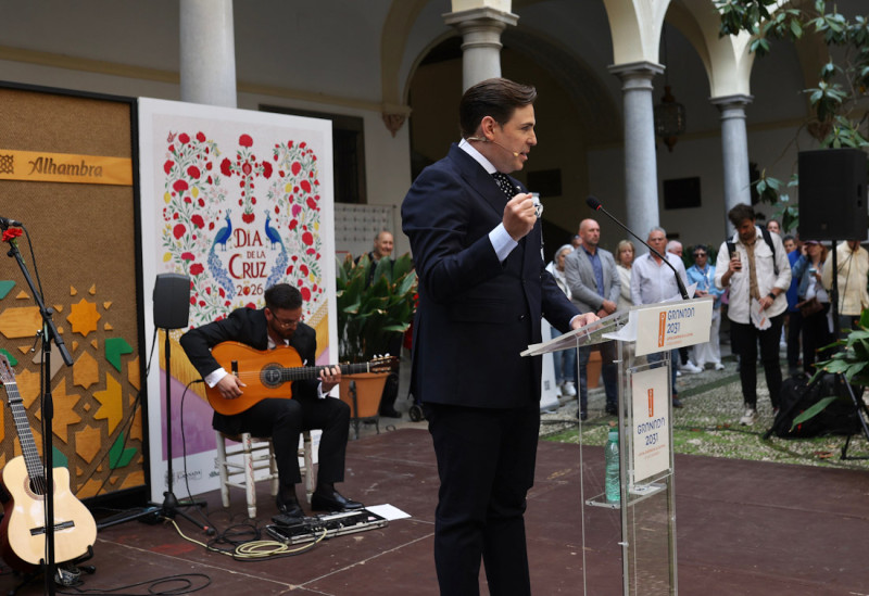 Carlos Marín durante el pregón del Día de la Cruz (GPMEDIA) Carlos Marín durante el pregón del Día de la Cruz (GPMEDIA)