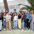 Grupo de 17 jóvenes andaluces presentes en la Expedición Pedagógica organizada por la Fundación Princesa de Girona en Granada (FUNDACIÓN PRINCESA DE GIRONA)