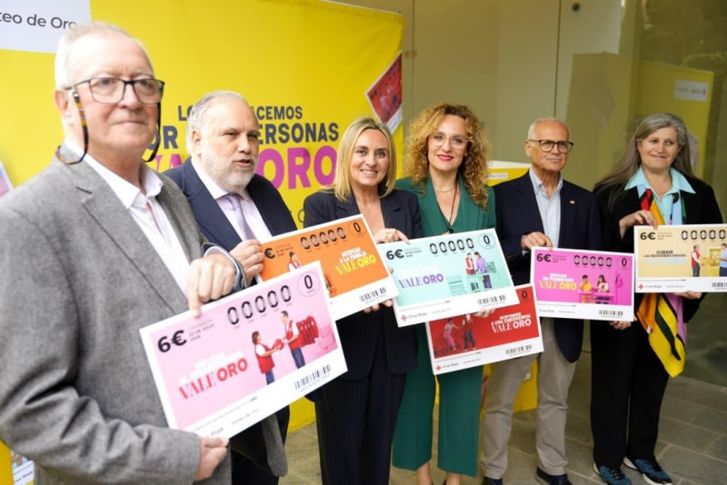 Presenatciónd el Sorteo del oro (CRUZ ROJA)