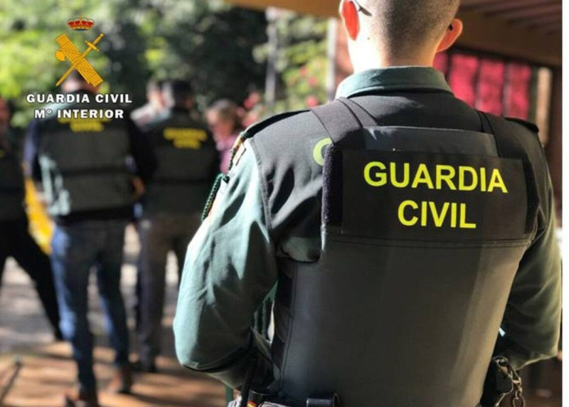 Imagen de recurso de un agente de la Guardia Civil de espaldas (GUARDIA CIVIL)