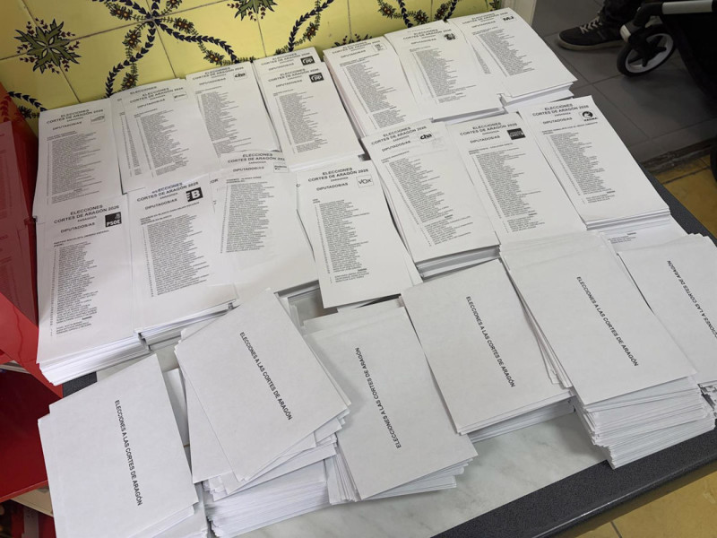 Papeletas electorales. Archivo (EUROPA PRESS) Papeletas electorales. Archivo (EUROPA PRESS)