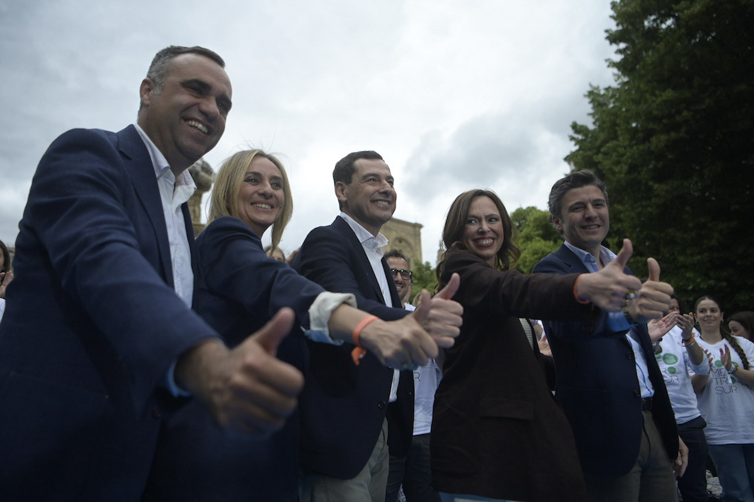 Cierre de campaña de Juanma Moreno en Granada (GPMEDIA)