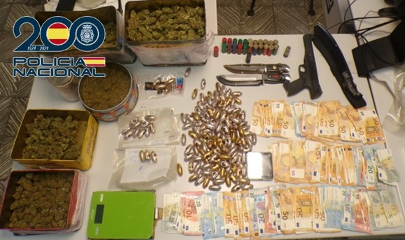 Droga intervenida (POLICIA NACIONAL)