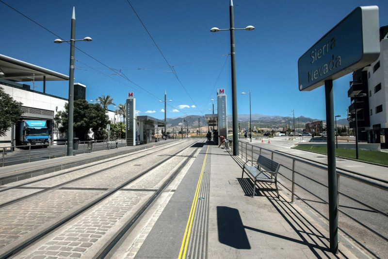 Parada del metro de Granada (JUNTA DE ANDALUCÍA)
