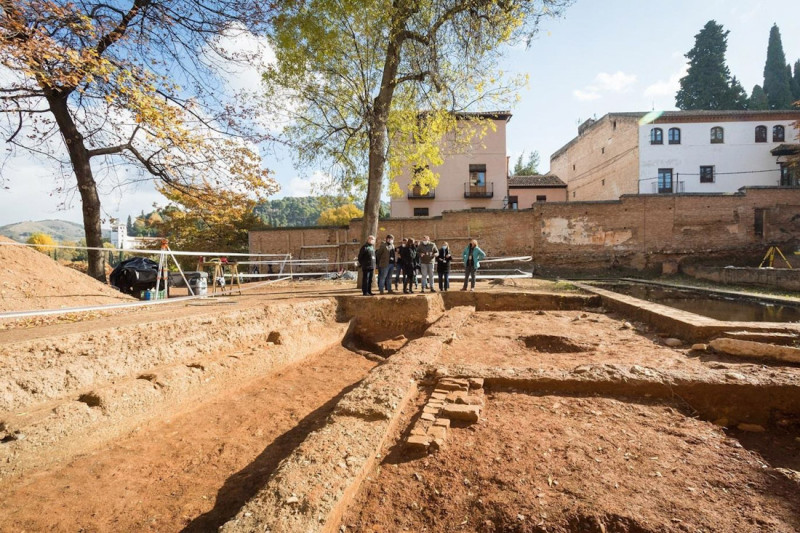 Imágen de la campaña arqueológica en 2021 que sacó a la luz la estructura palatina(JUNTA DE ANDALUCÍA) Imágen de la campaña arqueológica en 2021 que sacó a la luz la estructura palatina(JUNTA DE ANDALUCÍA)